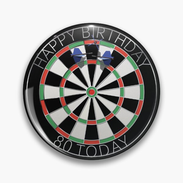 Item preview, Darts 80th Birthday designed and sold by Yorkshiredesign.