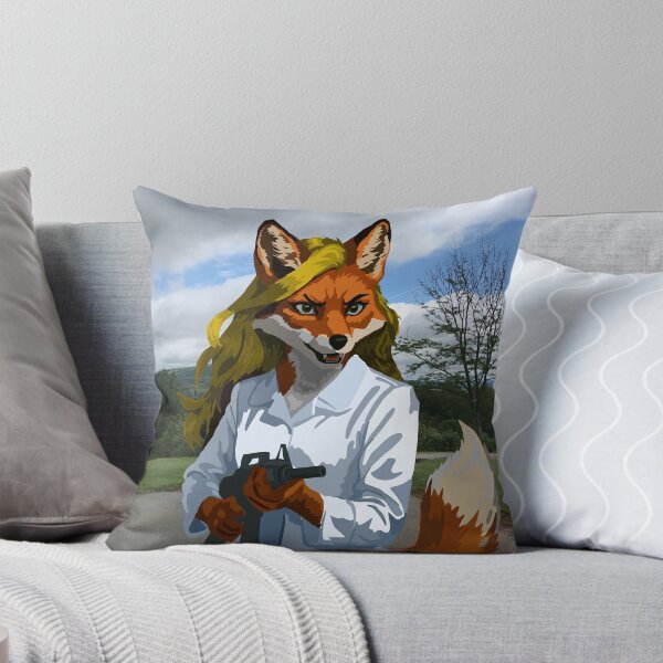 Item preview, Fundamentally Furry, Francine Frothington, Fancy Fine Foxy Freedom Fighter designed and sold by KlakkDrawsStuff.
