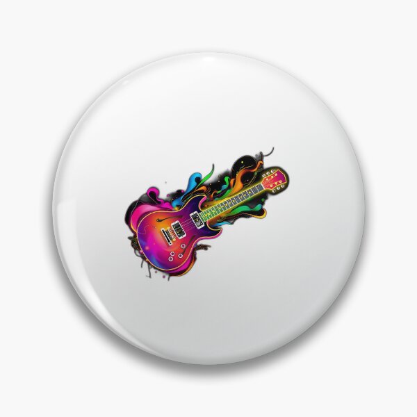 Item preview, Vibrant Guitar Abstract Art designed and sold by sharon1210.