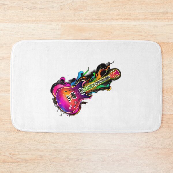 Item preview, Vibrant Guitar Abstract Art designed and sold by sharon1210.