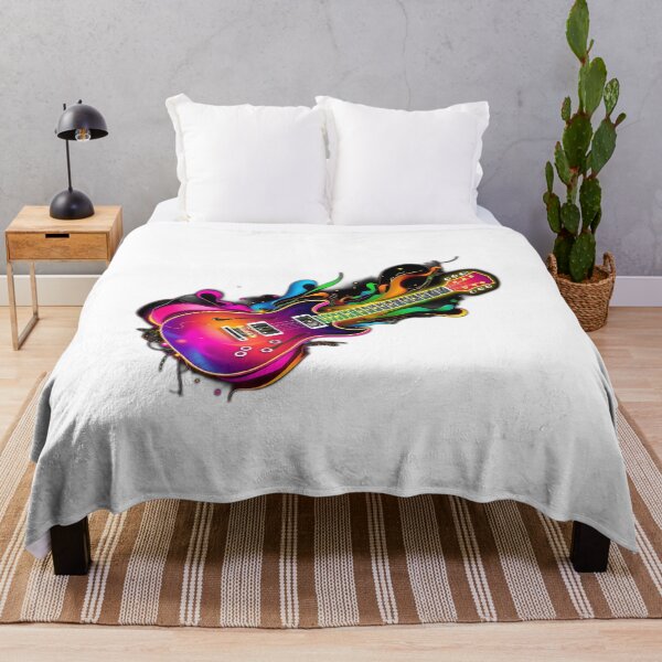 Item preview, Vibrant Guitar Abstract Art designed and sold by sharon1210.