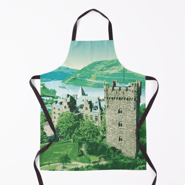 Item preview, The Castle “Klopp” in the UNESCO World Heritage Site "Upper Middle Rhine Valley” designed and sold by The Rhine in my suitcase.