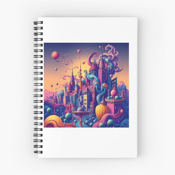 Item preview, Trippy Cityscape Art designed and sold by sharon1210.