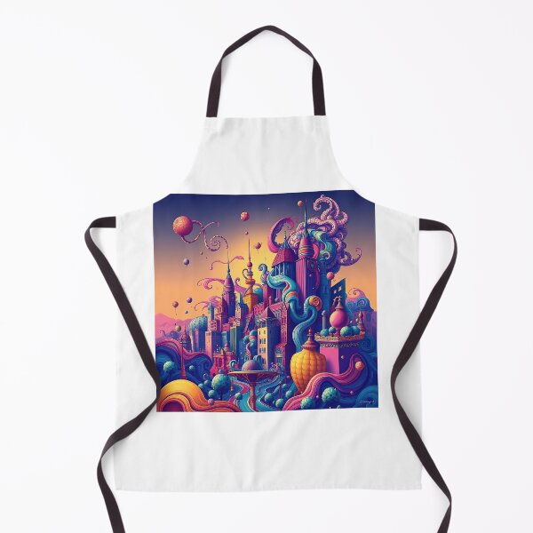 Item preview, Trippy Cityscape Art designed and sold by sharon1210.