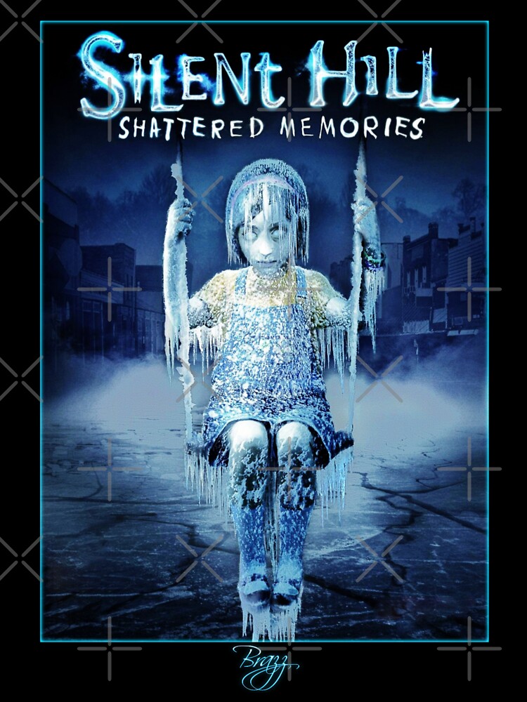 Silent Hill Shattered Memories Box Art Cover Original Kids T Shirt By Lilflipjimmy Redbubble