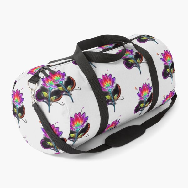 Item preview, Vibrant Flower with Neon Outlines designed and sold by sharon1210.