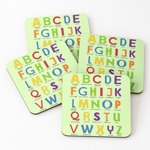 Item preview, Sans Serif Typefaces (uppercase letters) designed and sold by KamrynJonesOfficial.