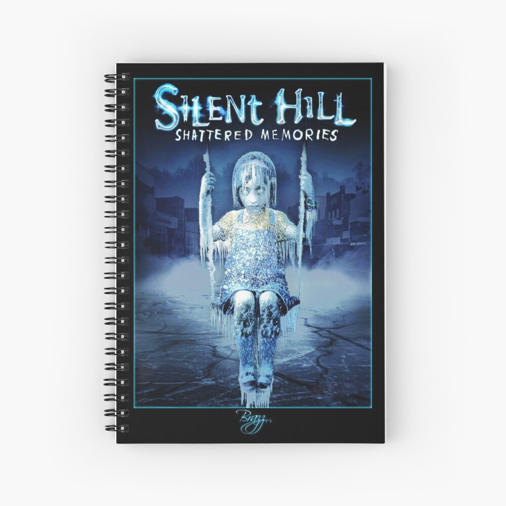 Silent Hill Shattered Memories Box Art Cover Original Art Print By Lilflipjimmy Redbubble