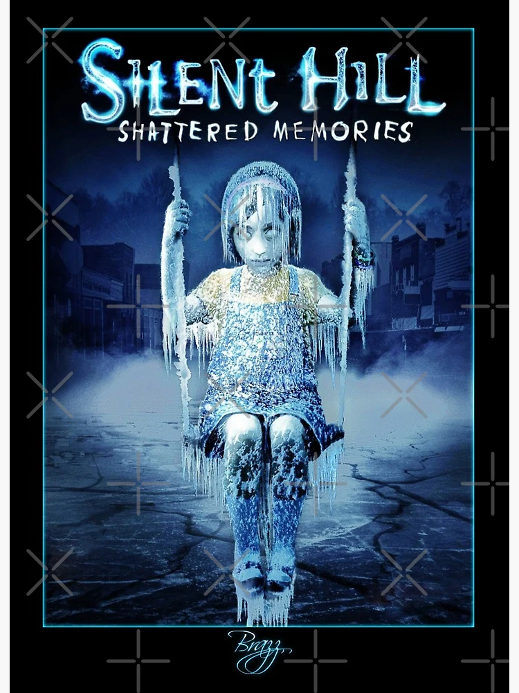 Silent Hill Shattered Memories - PS2 Box Art (Original) - Brazz