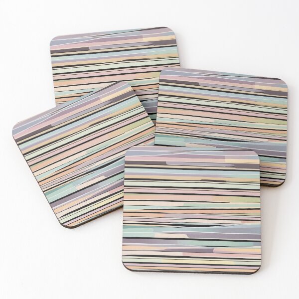 Item preview, striped pattern 104 designed and sold by blackwhiteblue.