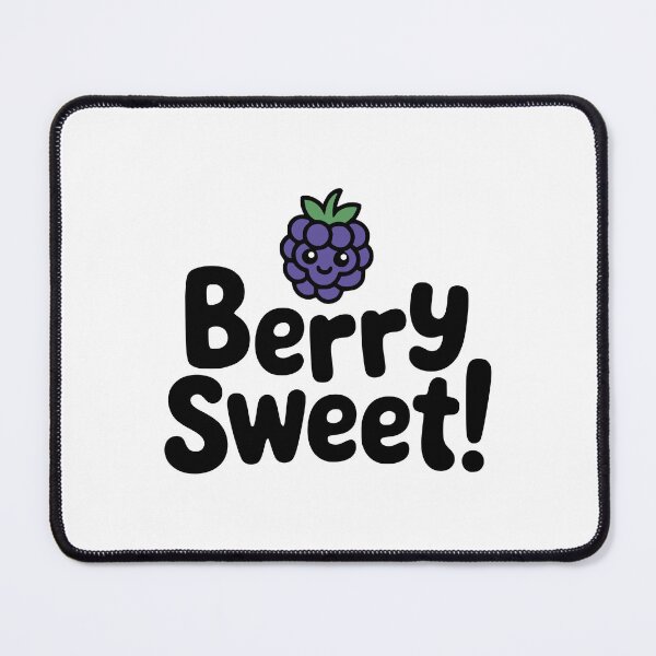 Item preview, Berry Sweet! Cute Blackberry Pun designed and sold by PMCreative.