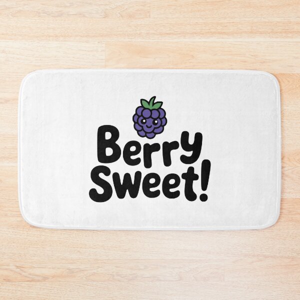 Item preview, Berry Sweet! Cute Blackberry Pun designed and sold by PMCreative.