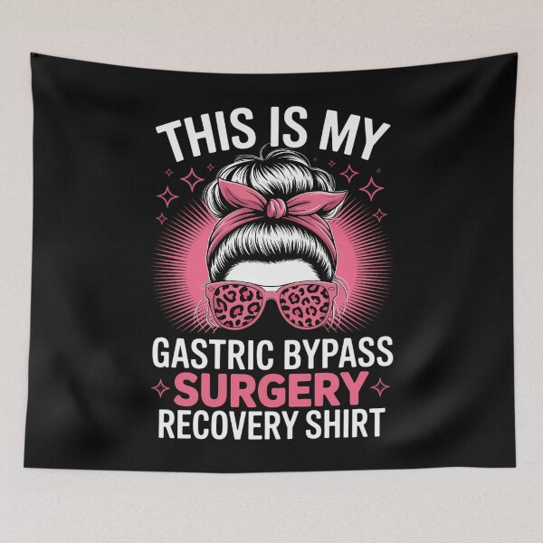Item preview, Gastric Bypass Surgery Recovery Messy Bun designed and sold by DoorwayThreads.