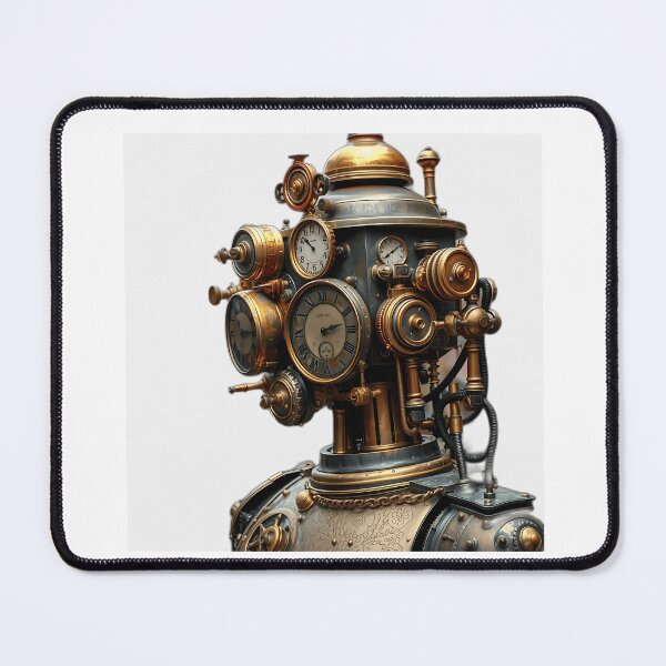 Item preview, Steampunk Automaton with Vintage Clocks designed and sold by sharon1210.