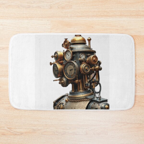 Item preview, Steampunk Automaton with Vintage Clocks designed and sold by sharon1210.