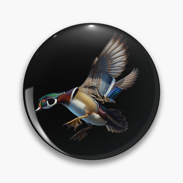 Item preview, Colorful Flying Wood Duck designed and sold by LifeCrush.