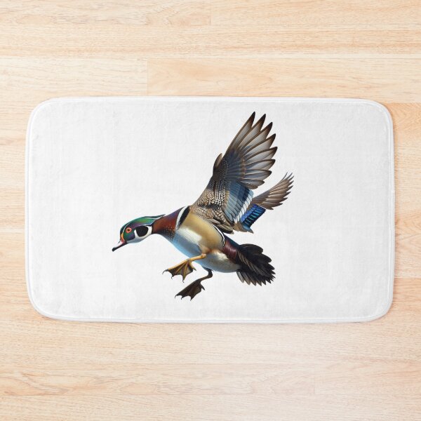 Item preview, Colorful Flying Wood Duck designed and sold by LifeCrush.