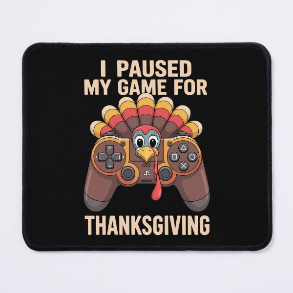 Item preview, Happy Thanksgiving gaming fall Turkey designed and sold by DoorwayThreads.