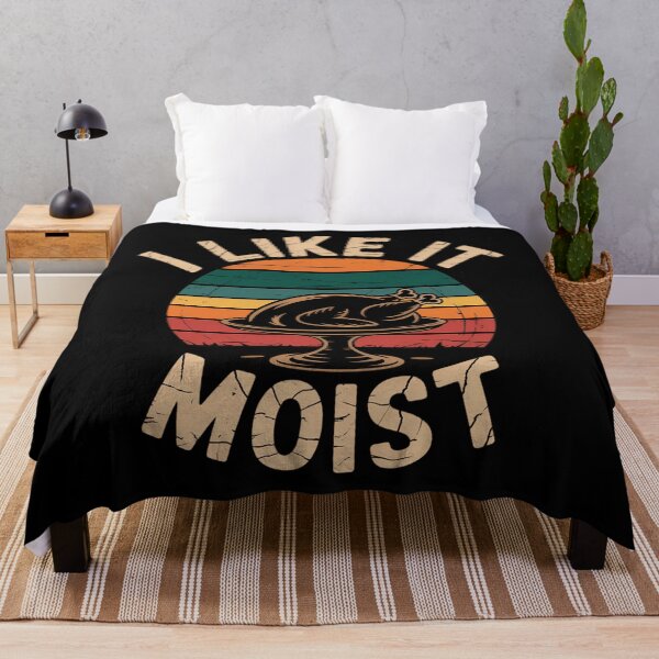 Item preview, I Like It Moist Black Thanksgiving designed and sold by DoorwayThreads.