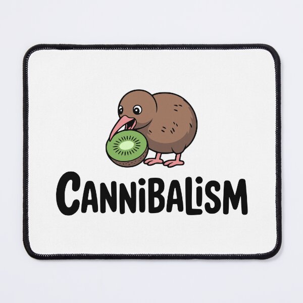 Item preview, Cannibalism! Cute Kiwi Pun designed and sold by PMCreative.