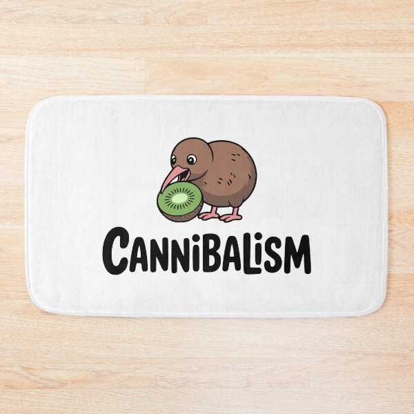 Item preview, Cannibalism! Cute Kiwi Pun designed and sold by PMCreative.