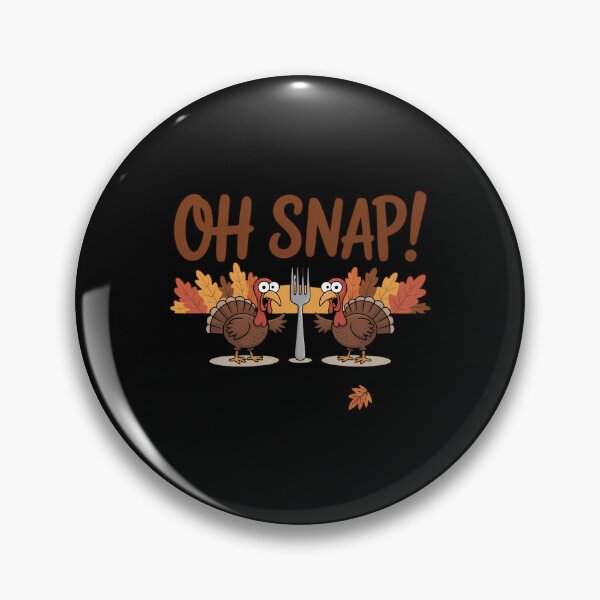 Item preview, Oh Snap Turkey Day  Funny Night Of Thanksgiving designed and sold by DoorwayThreads.
