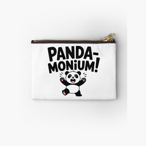 Item preview, Panda-monium! Cute Panda Pun designed and sold by PMCreative.