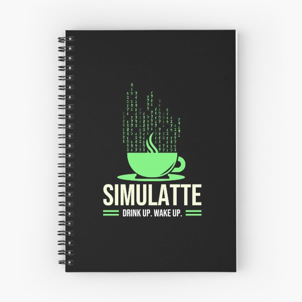 Aperçu de l'œuvre Simulatte (The Matrix Resurrections) créée et vendue par Design Hobo.