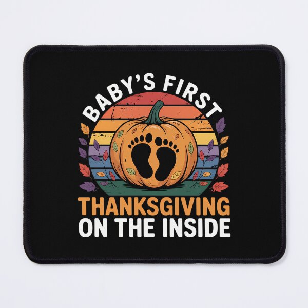 Item preview, Thanksgiving Babys First Thankgiving Newborn designed and sold by DoorwayThreads.