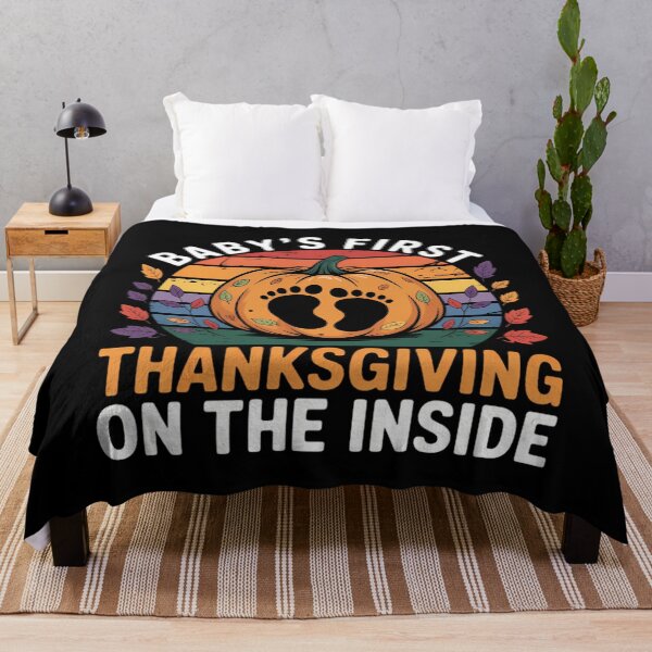 Item preview, Thanksgiving Babys First Thankgiving Newborn designed and sold by DoorwayThreads.