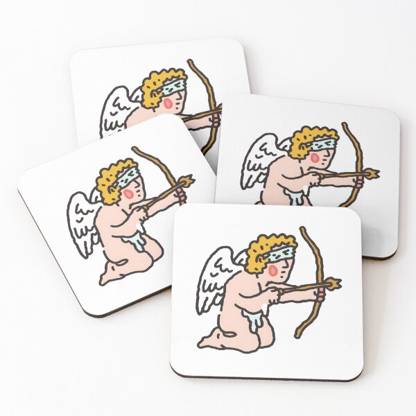 Item preview, Goofy Cupid Bow - Shooting Sticker designed and sold by BubbleDream Art .