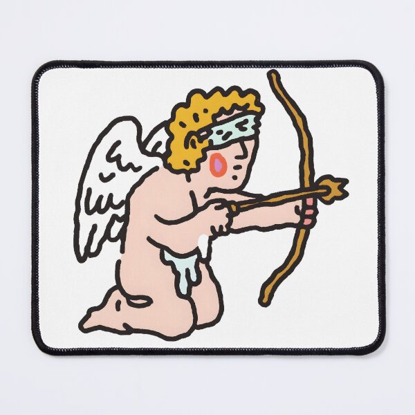 Item preview, Goofy Cupid Bow - Shooting Sticker designed and sold by BubbleDream Art .