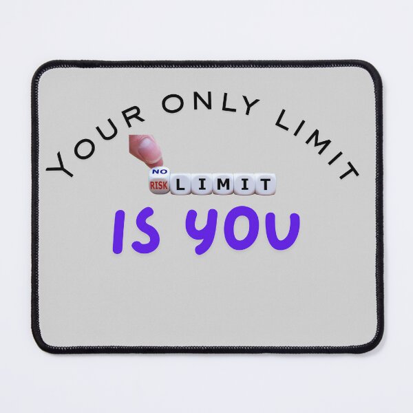 Item preview, Your Only Limit Is You Classical Typography designed and sold by Sam-DesignMart.