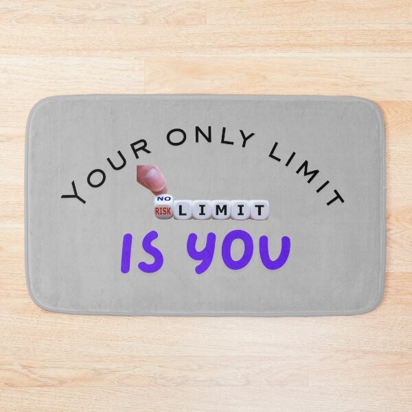 Item preview, Your Only Limit Is You Classical Typography  designed and sold by Sam-DesignMart.