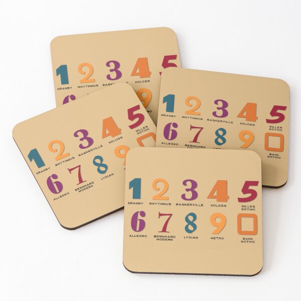 Item preview, 1920s-1930s Typefaces (numbers) designed and sold by KamrynJonesOfficial.