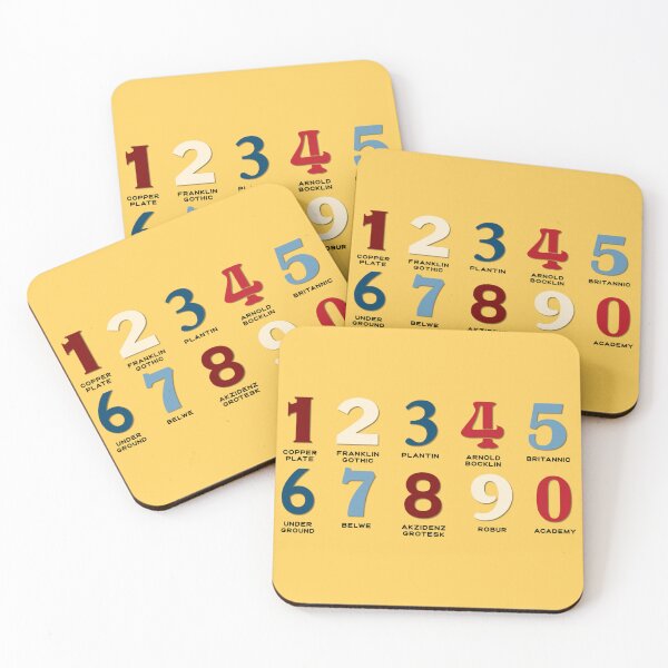 Item preview, 1900s-1910s Typefaces (numbers) designed and sold by KamrynJonesOfficial.
