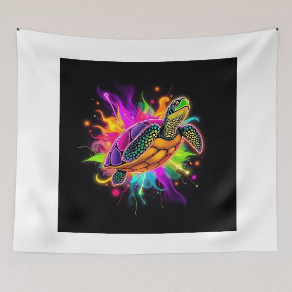 Item preview, Neon Turtle Emerging designed and sold by sharon1210.
