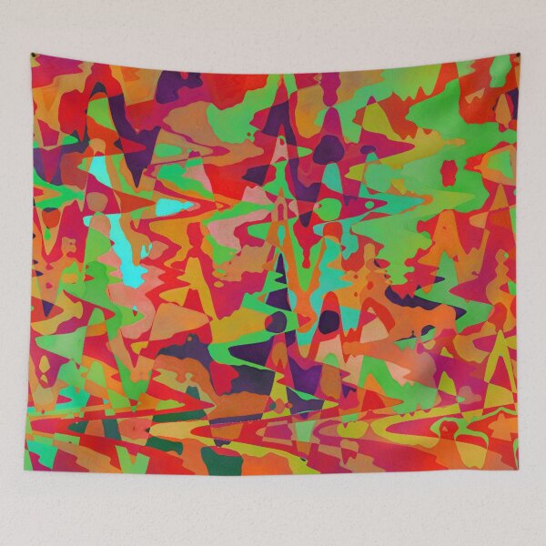 Item preview, Colorful abstract artwork designed and sold by Sigtrix.