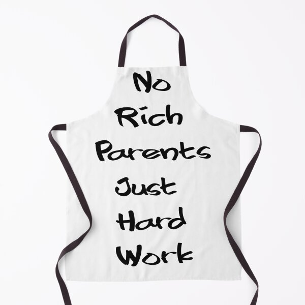 Item preview, No Rich Parents Just Hard Work designed and sold by Dopamindflow ⭐ ⭐ ⭐ ⭐ ⭐.