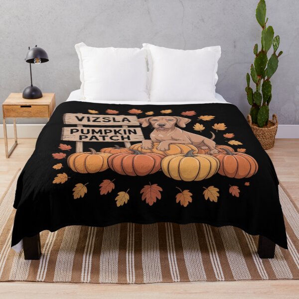Item preview, Vizsla Pumpkin Patch Dog Lovers Thanksgiving Halloween designed and sold by DoorwayThreads.