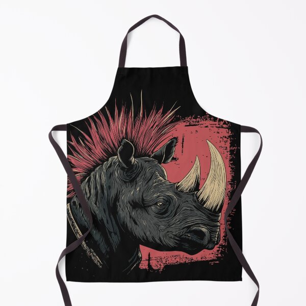 Item preview, Fantasy Punk Rock Rhino designed and sold by drizzd.