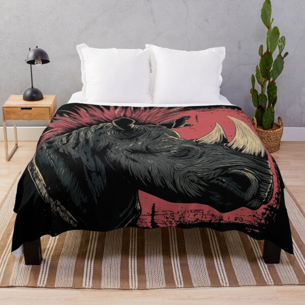 Item preview, Fantasy Punk Rock Rhino designed and sold by drizzd.
