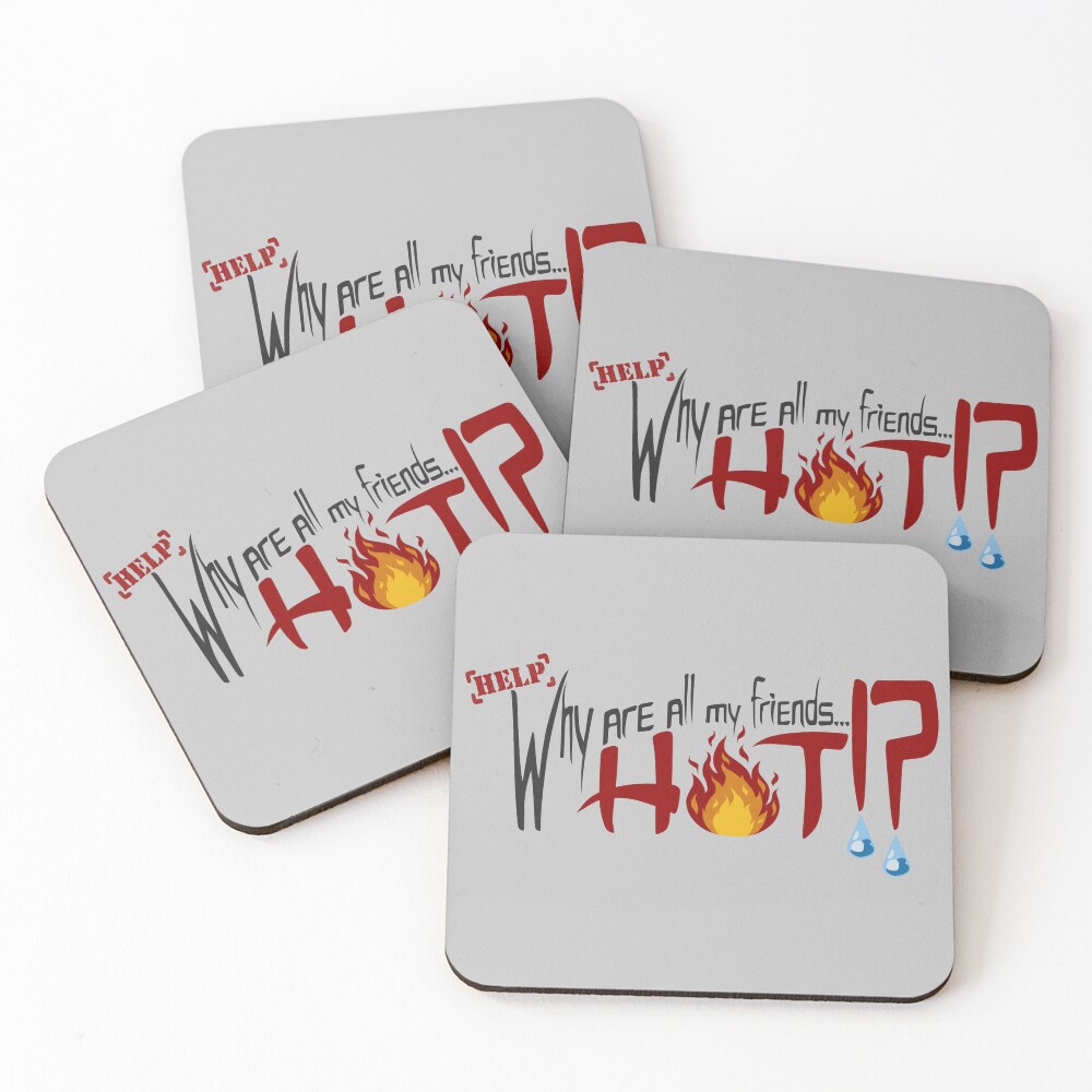 Item preview, Coasters (Set of 4) designed and sold by CryptidsCreate.