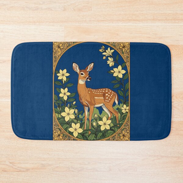 Item preview, Whitetail Deer Surrounded By Yellow Flowers designed and sold by taiche.