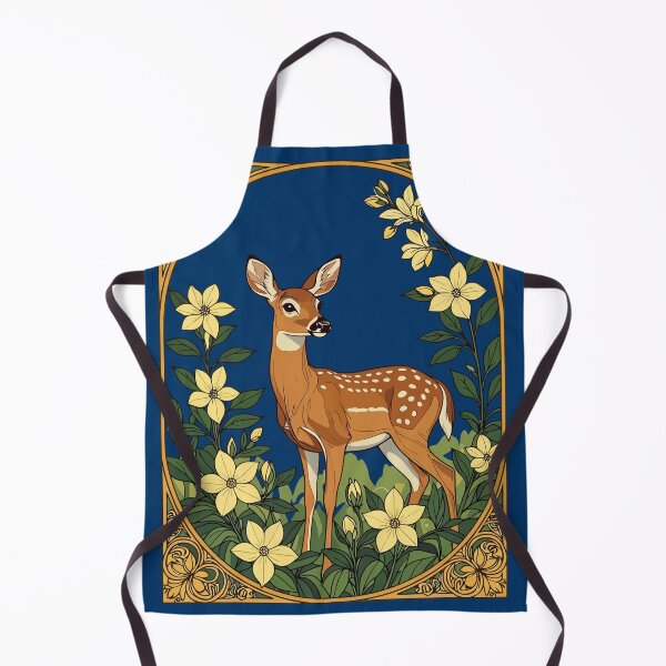 Item preview, Whitetail Deer Surrounded By Yellow Flowers designed and sold by taiche.