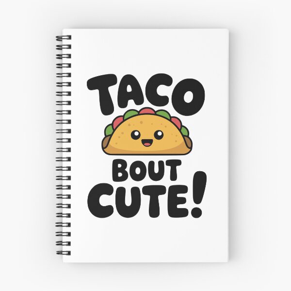 Item preview, Taco Bout Cute! Cute Taco Pun designed and sold by PMCreative.