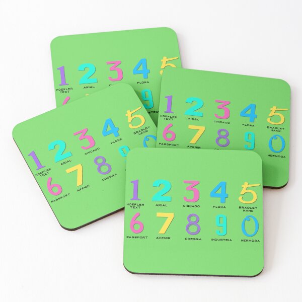 Item preview, 1980s-1990s Typefaces (numbers) designed and sold by KamrynJonesOfficial.