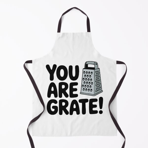 Item preview, You Are Grate! Cute Cheese Grater Pun designed and sold by PMCreative.