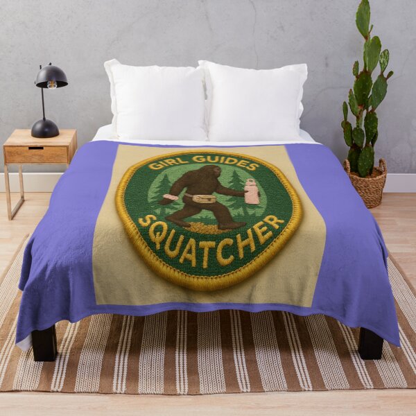 Item preview, Title (SEO-Optimized): Bigfoot Girl Guides Patch – Funny Sasquatch Wilderness Badge for Scouts, Hikers & Campers  designed and sold by Gazmerch.