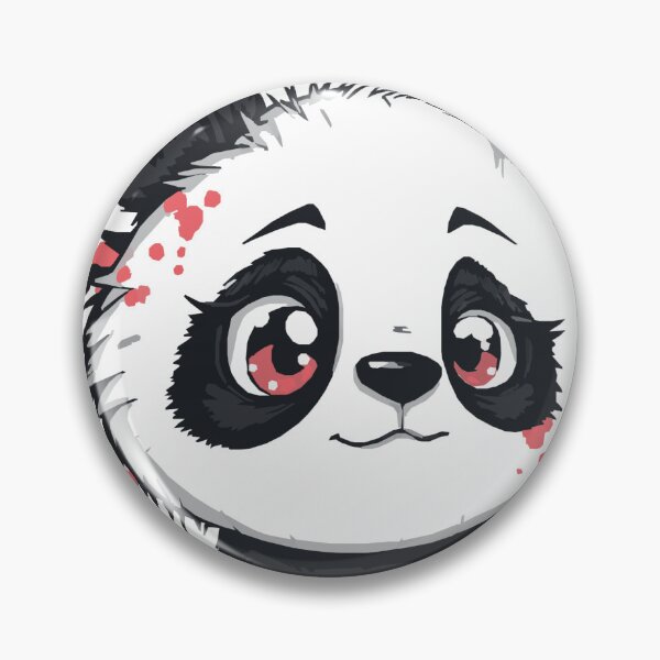 Item preview, Graffiti Panda Sticker – Cute Urban Street Art Bear designed and sold by DreamyChaos.
